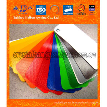 Lona Impermeable Poliéster PVC Tejido Recubierto